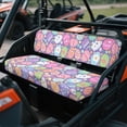 thumbnail image 2 of FKELYI Easter Egg Flower Print UTV Seat Covers Full Protection Anti-Dust Bench Seat Cover with Elastic Band Backrest Cover Waterproof Decor UTV Accessories, 2 of 7