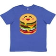 thumbnail image 3 of Inktastic Hamburger Kawaii Youth T-Shirt, 3 of 5