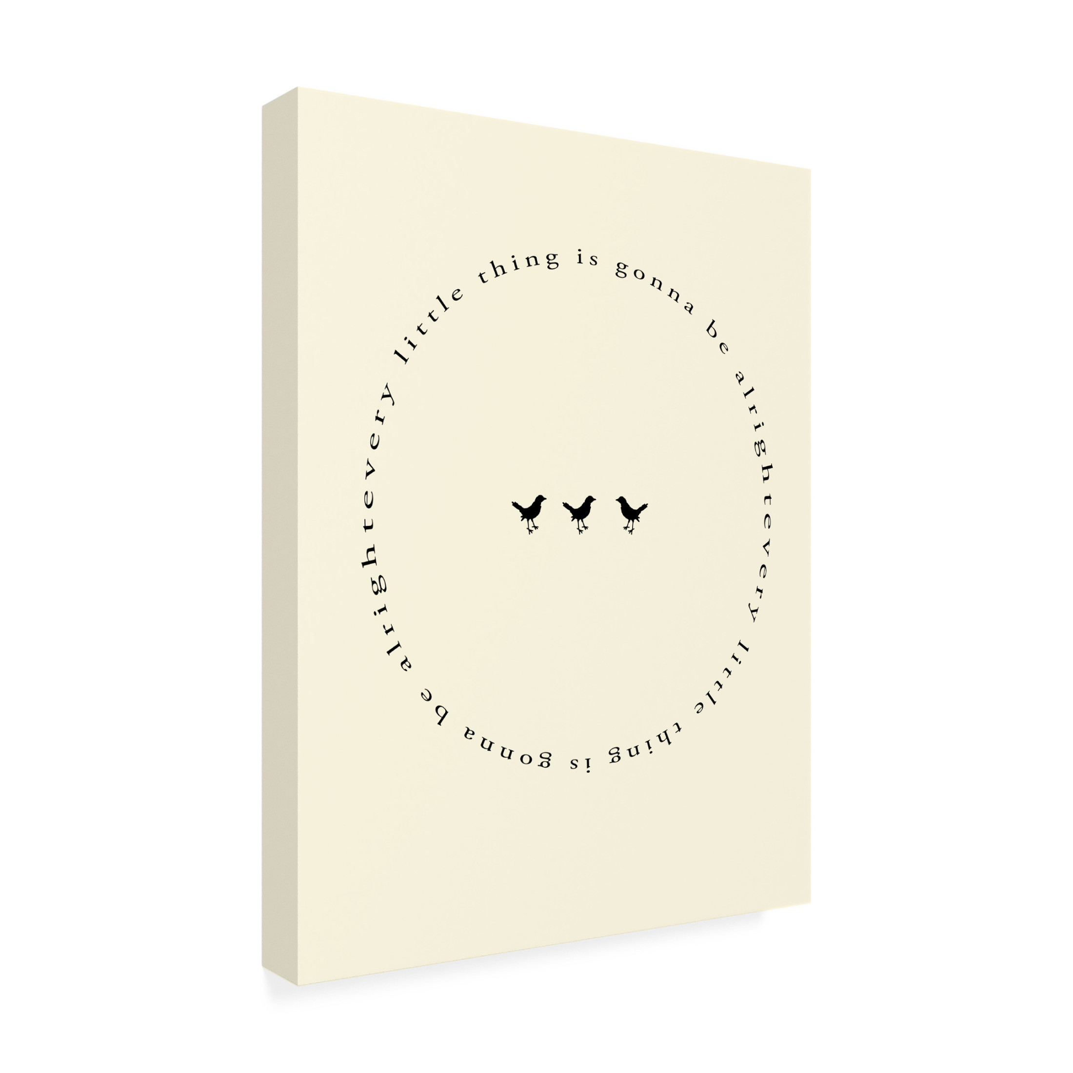 Trademark Fine Art Alicia Longley  Happy Mindfulness IV Canvas Wall Art