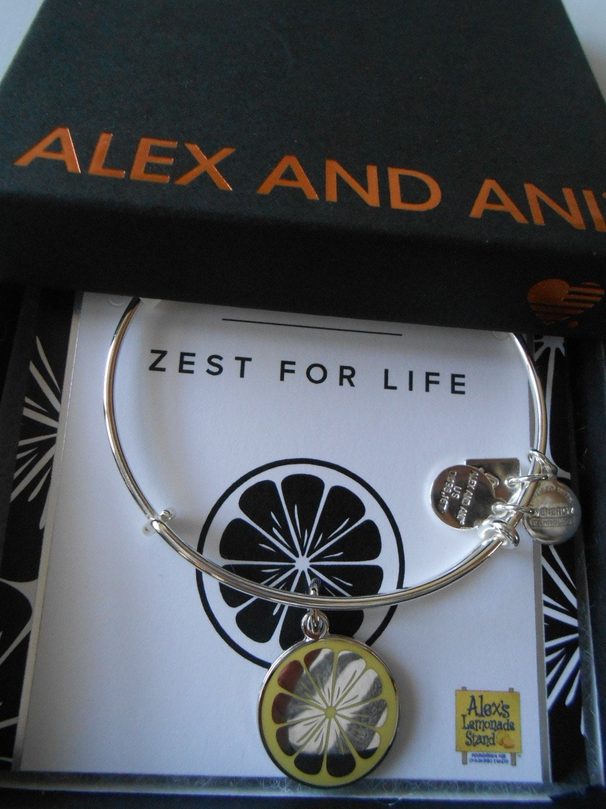 Alex and Ani - Alex and Ani Zest for Life Charm Bangle ...