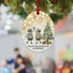 thumbnail image 4 of Adorno de corazón de la amistad de vidrio marino hecho a mano | Recuerdo para colgar en el árbol de Navidad | Regalo para amigas, hermanas y compañeras de trabajo | Decoración única de amistad, 4 of 4