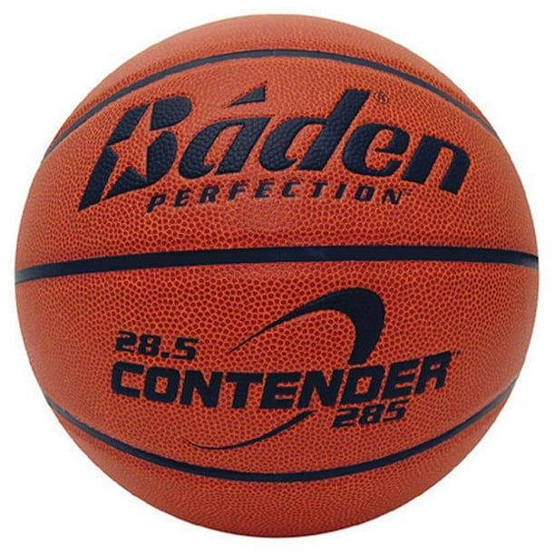 Baden B285W-04-F Prétendant Officiel de Basket-Ball à Large Canal Taille 28,5 Po et 44 ; Couleur Orange Naturelle