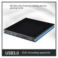 thumbnail image 4 of Lecteur Graveur Blu-Ray USB 3.0 CD DVD Lecteur Blu-Ray Externe Graveur Lecteur, 4 of 6