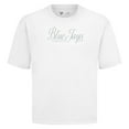 thumbnail image 2 of Men's Levelwear White Toronto Blue Jays Ethereal Oversized Luxe Signature Knit T-Shirt, 2 of 3