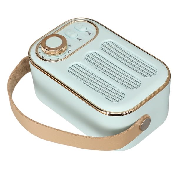 Altavoces Portátiles Altavoz Retro Mini Altavoz Inalámbrico con Sonido Estéreo Cristalino Graves Ricos Altavoz para Exteriores Regalo Ideal para Mujeres Adolescentes