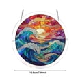 thumbnail image 3 of GNOIX Acrylic Puzzles Suncatcher Window Hanging, 7.4 Inch Sun Catcher Acrylic Puzzles, Garden Decoration for Women Men Mom Birthday Gift Home Decor (Sunrise Ocean Wave Landscape A), 3 of 8