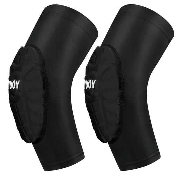 TUOYR Compression Elbow Pads Elbow Compression Sleeve Padded Elbow Arm Protection Brace for Football Basketball