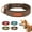 Brown, variant on Didog Durable Nylon Dog Collar Soft Webbing Adjustable for Small/Medium/Large Breeds,Secure Buckle with Metal Ring for Leash