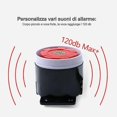 thumbnail image 2 of ZHAOCHENG Sirena de bocina mini de 12 V para el hogar, 110 dB, con enchufe de 3,5 mm (rojo), 1 unidad, 2 of 4