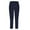 Style 01-Dark Blue, variant on Women's Full Length Leggings Casual Stretch Workout Running Yoga Pants Solid Color Athletic Tights Wine L