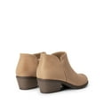 thumbnail image 3 of BURUDANI Women’s Low Chunky Heel Ankle Boots Comfortable Short Fall Booties, 3 of 5