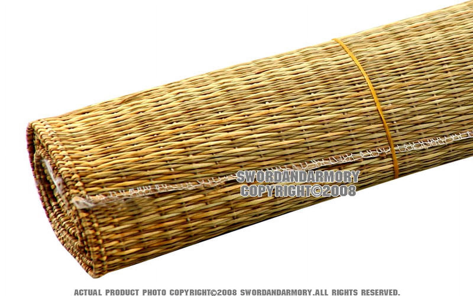 10 Pcs Wara Straw Mats for Tameshigiri Handmade Sharp Sword Test Cutting