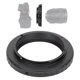 thumbnail image 1 of Anillo de adaptador de lente de cámara manual más duradero enfocando exquisito manejo de trabajo de trabajo con lente de montaje conexión firme para lente de montaje t2 para, 1 of 7