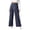 Z-Navy635, variant on JIAYUE Women's Pants Ankle-Length High Waist Wide Leg Trousers Stretch Comfortable Elastic Waist Flowy Business Palazzo Casual Bottoms For Women