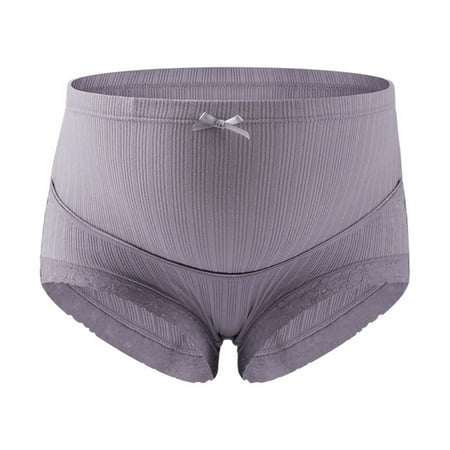 

Spdoo High Waist Postpartum Underwear & C-Section Recovery Maternity Panties Plus Size Seamless Pregnancy Briefs Belly Support Briefs Over Bump