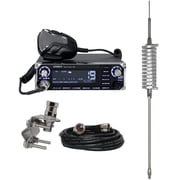 Uniden Bear Tracker 40-Channel LCD Display CB Radio with CB Antenna, Black 885