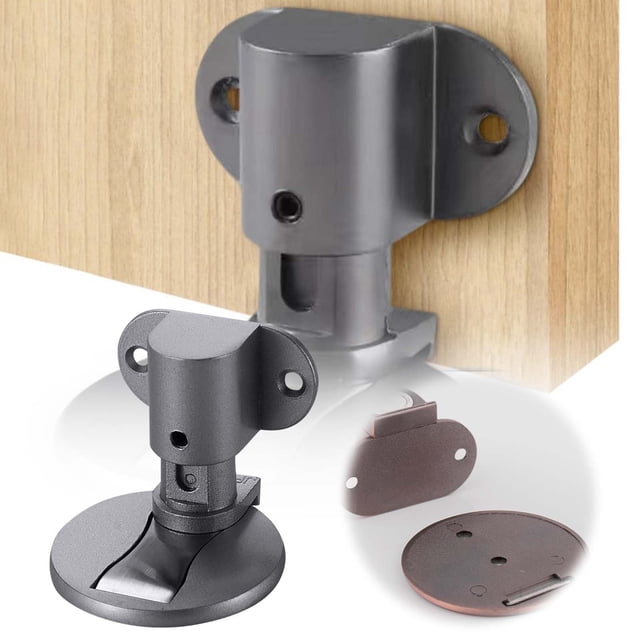 Hml Door Stopper For Aluminum Alloy Doors Concealed And Punch Collision Suitable For Bathroom And Home Use