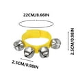 thumbnail image 3 of Japceit Jingle Bell Wrist Bracelet, 4-Bell Percussion Instrument Accessory, Festive Sound Making Jewelry for Party, Christmas Event, 3 of 3