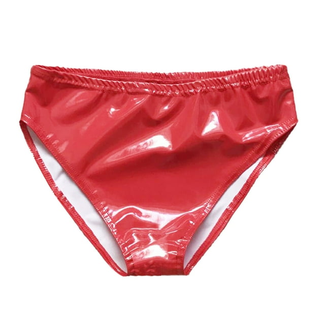 Outfmvch Hipster Culottes pour Femmes Culottes pour Femmes Peinture Petite Taille Culottes sous-Vêtements Hanches Hautes Femmes Enveloppées Attrait Culottes Hipster pour Femmes (Liquidation) Rouge G