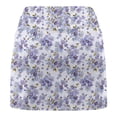 thumbnail image 5 of Aueoeo Womens Skorts Plus Size Skorts for Ladies Floral Printed High Waist Athletic Sports Pants Skirt Casual Shorts L, 5 of 6