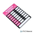 thumbnail image 3 of Unique Bargains Business Hour Sign PVC Self Adhesive Operation Hour Sticker Pink, 3 of 5