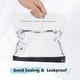 thumbnail image 3 of 4Pcs Clear TSA Approved Security Toiletry Bag Quart Size for EU UK & US Carry-on Regulations Waterproof & Leakproof Travel Bags for Liquids, 3 of 5