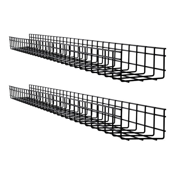 Tripp Lite Wire Mesh Cable Tray 150x100x1500mm 2-Pack SRWB6410X2STR