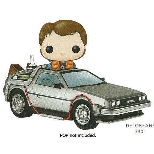 back to the future delorean pop
