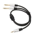 thumbnail image 1 of Cable De Sonido Jack De 3,5 Mm A 6,35 Mm, Cable De PVC Macho A Macho Cable De Sonido Jack De 3,5 Mm A 6,35 Mm Para Altavoz Para Equipos De Teatro, 1 of 7