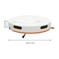 thumbnail image 3 of 3-in-1 2700Pa Robotic Vacuum Cleaner APP & Button Control Robotic Vacuums,Sweeping Machine and Mop Combo White, 3 of 9
