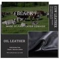 thumbnail image 3 of Contact's Leather Family Passport Wallet for 6 Travel Passport Holder with Airtag RFID Blocking (Black), 3 of 11
