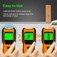 thumbnail image 4 of Escáner de pared Stud Finder Jurgen K 5 en 1, color mandarina, 4 of 7
