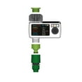 thumbnail image 1 of Solar-Powered Automatic Irrigation Timer with LED Display - Single Outlet Smart Watering Controller for Home Garden, Lawn & Farmland - ABS Material, Waterproof Design, Includes Battery, Filter Screen, 1 of 7
