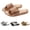 Rose Gold, variant on Ladies Wide Width Sandals Summer Open Toe Slide Sandals for Women Glitter Bling Sparkly Rhineston𝖾s Dressy Sandals Beac𝗁 Comfortable Shoes Non-Slip Scuff Slippers