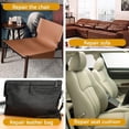 thumbnail image 7 of Leather Repair Patch, 24 x 54 Inch, Self Adhesive Leather Repair Tape, Large Vinyl Patch Kit, Vinyl Repair Tape, for Couches, Car Seats, Chairs, Furniture (Black), 7 of 7