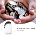 thumbnail image 2 of CIMAXIC Digital Display Counting Piggy Bank with Lock 1 Set Creative Birthday Gifts,8.07"X4.33"X4.33", 2 of 5