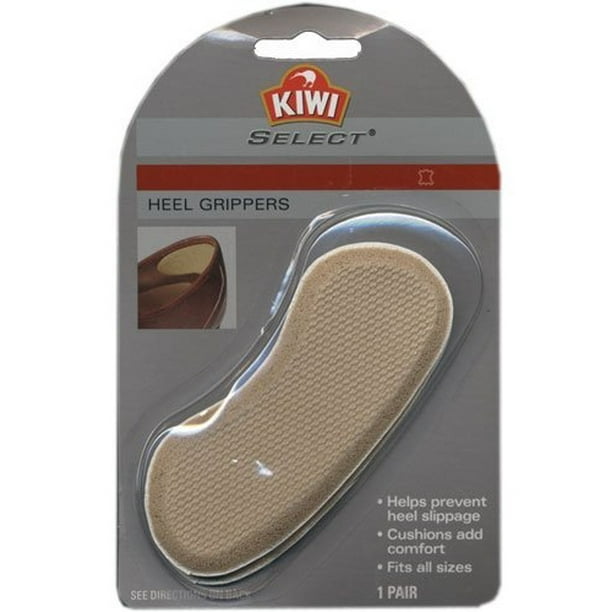 Kiwi Selfadhesive Heel Grippers Heel Liner Cushions Fits All Sizes 1 Pair