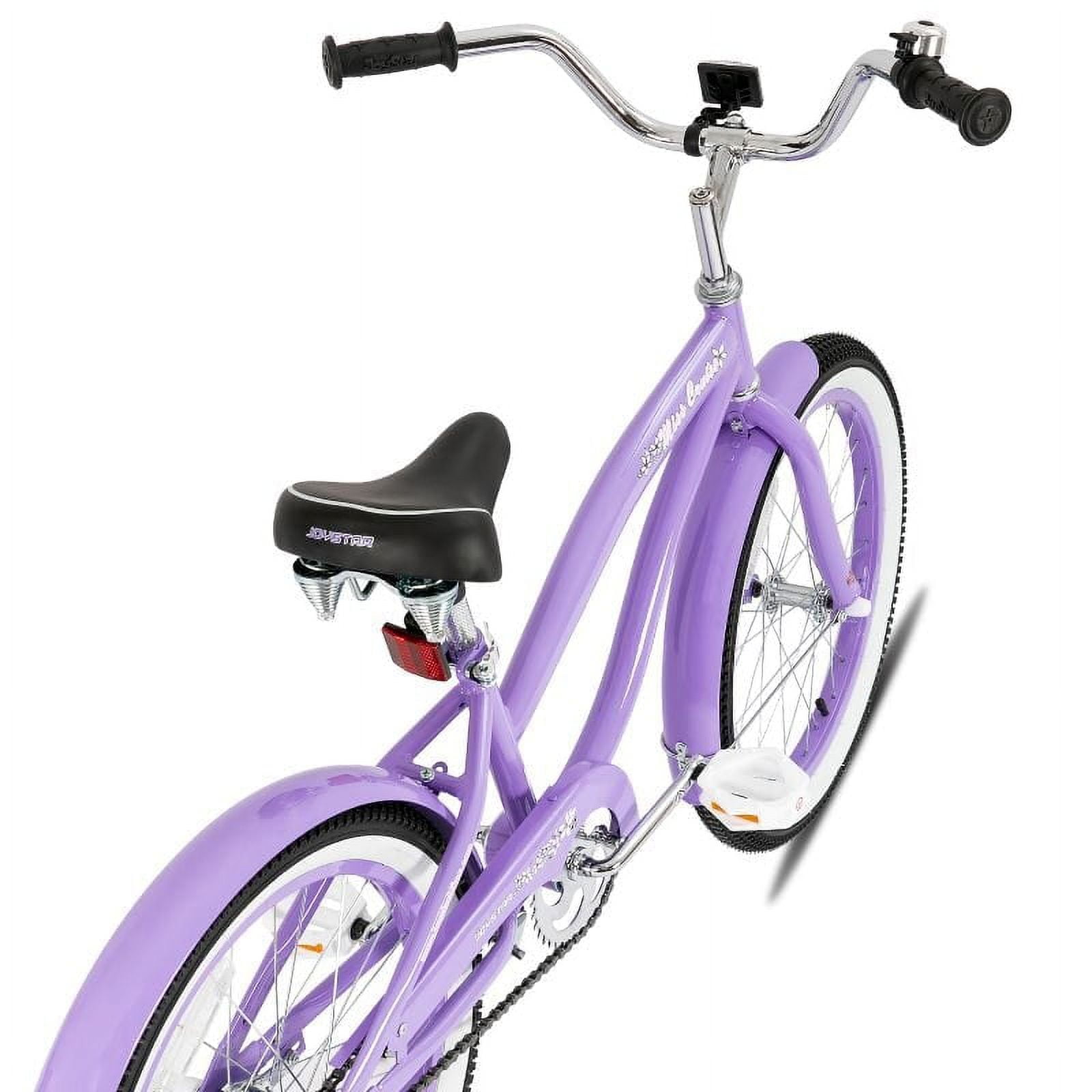 JOYSTAR 20 24 26 Inch Beach Cruiser Bike for Kids Youth Men and Women