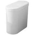 thumbnail image 4 of LEXSOMEO Plastic Trash Can with Lid Waste Basket Thin Trash Cans for Bathroom Living Room, 4 of 5