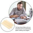 thumbnail image 3 of BESTYASH 8Pcs Burnishing Tool Bone Folder Tool White Plastic For Card Making And Paper Crafts, 3 of 8