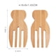 thumbnail image 2 of Manos para ensalada Totally Bamboo, juego de servidores para ensalada de bambú, 2 unidades ER, 2 of 5