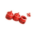 thumbnail image 1 of Electronicheart Exquisite Ceramic  for Dollhouse Miniature Storage Jars Decoration Set of 12 Red, 1 of 6