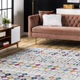 thumbnail image 3 of nuLOOM Tapis Marocain 5' Rond, Multi, 3 of 9
