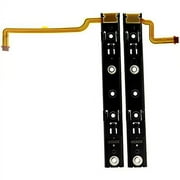 Deal4GO Left Right Slide Rail Slider Bracket with Sensor Flex Cable Replacement for Nintendo Switch Console Slide Bar
