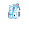 thumbnail image 1 of Mochila Escolar Transparente Mochila De Pvc Xtellar Transparente, 1 of 4