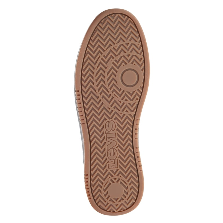 Levi's Men's Synthetic Leather Casual Sneakers with Lace-Up Design