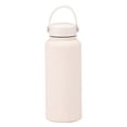 thumbnail image 1 of Botella de agua deportiva de acero inoxidable de 1L, termo de gran capacidad, taza de agua portátil para exteriores con asa, 1 of 5