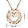 thumbnail image 3 of Collar para mujer, joyería para mujer, joyería para mujer, collar en forma de corazón, joyería de moda, colgante conmemorativo perfecto, joyería, regalo, un collar, 3 of 5