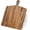 Square, variant on PETGLE Acacia Wood Round Cutting Board with Handle, Wooden Chopping Board for Meat, Cheese, Bread & Vegetables, Decorative Charcuterie Serving Board for Kitchen Cooking, Pizza & Party Dining, 17"x13"