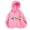 00#Pink2789, variant on Byoo Toddler Girl's Graphic Print Hoodie Long Sleeve Fall Hooded Sweatshirt Casual School Hoodie,Black